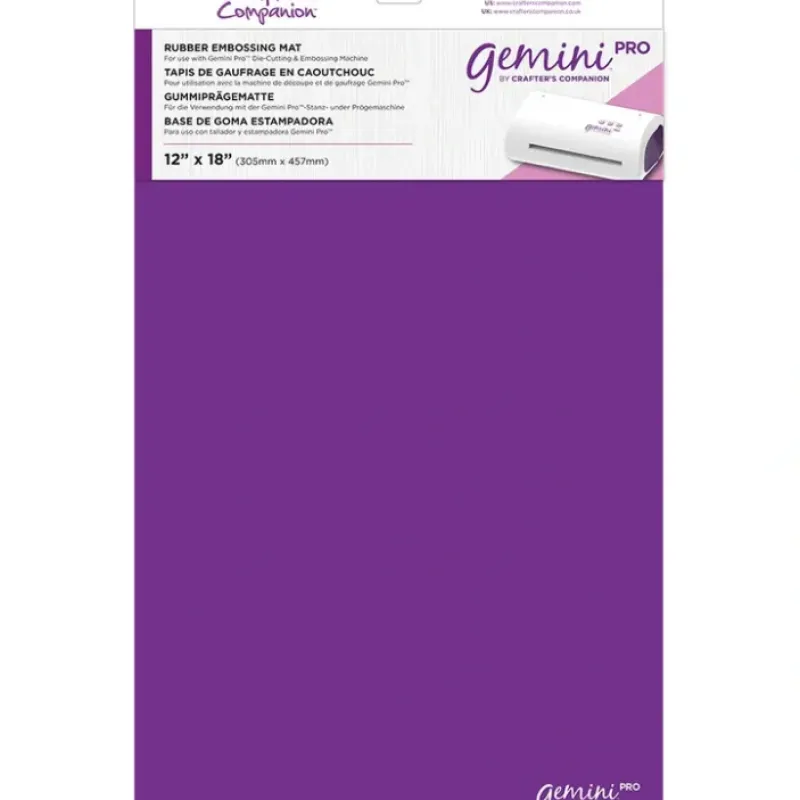 Shop All^Gemini Pro Accessories - 12"x18" Rubber Embossing Mat - Little Painter Art | Exploring the Endless Possibilities of Art