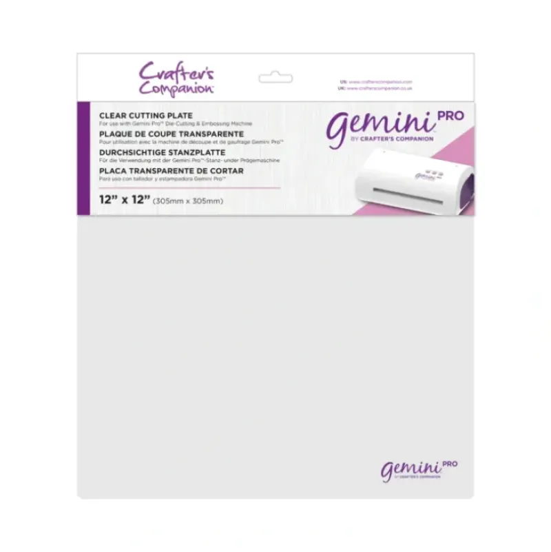 Gemini Pro Accessories - 12"x12" Clear Cutting Plate - Little Painter Art | Exploring the Endless Possibilities of Art| Shop All