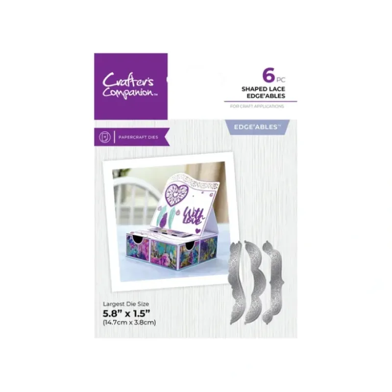Shop All^Gemini Shaped Lace Edge'able Dies - Little Painter Art | Exploring the Endless Possibilities of Art