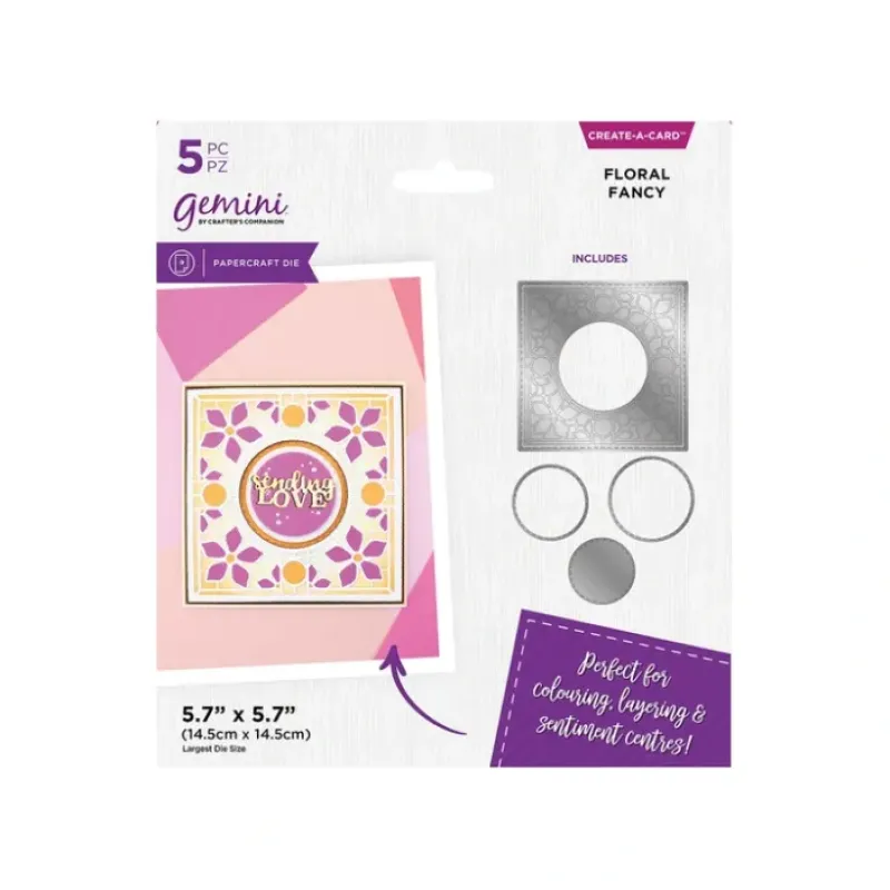 Shop All^Gemini Simple Create a card Die - Floral Fancy - Little Painter Art | Exploring the Endless Possibilities of Art