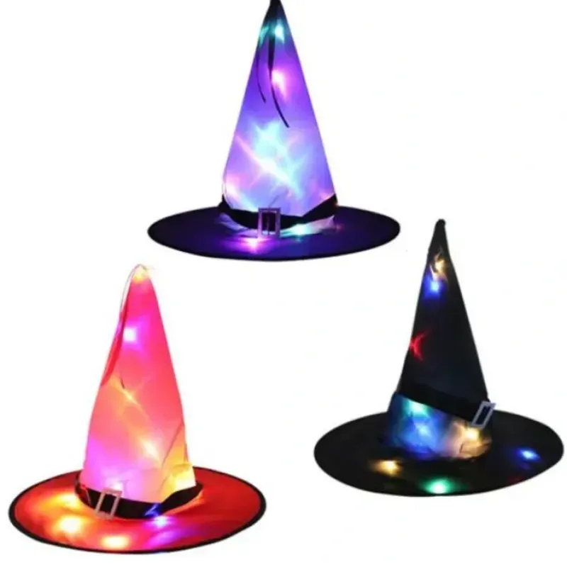 Shop All^Ghostly Ghouls Halloween LED Light-Up Witch Hat - Assorted - Little Painter Art | Exploring the Endless Possibilities of Art
