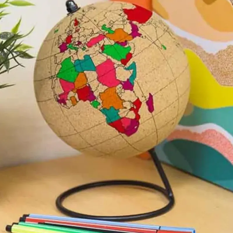 Hot^Gift Republic Colour-In Cork Globe - Little Painter Art | Exploring the Endless Possibilities of Art