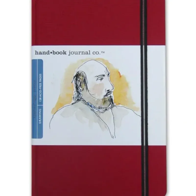 Shop All^Global Art Handbook, Large Portrait 8.25"x5.5" Red - Little Painter Art | Exploring the Endless Possibilities of Art