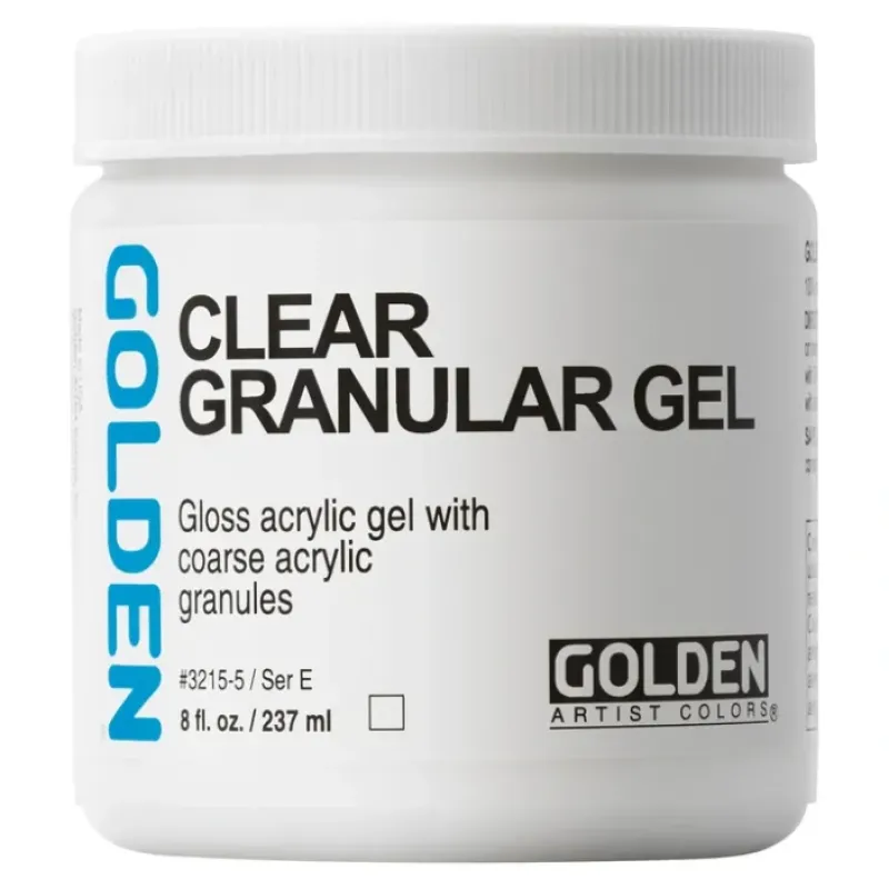 Shop All^GOLDEN Clear Granular Gel - 237ml - Little Painter Art | Exploring the Endless Possibilities of Art