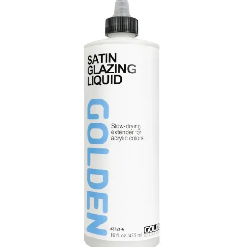 Shop All^Golden Glazing Liquid Satin 16oz - Little Painter Art | Exploring the Endless Possibilities of Art