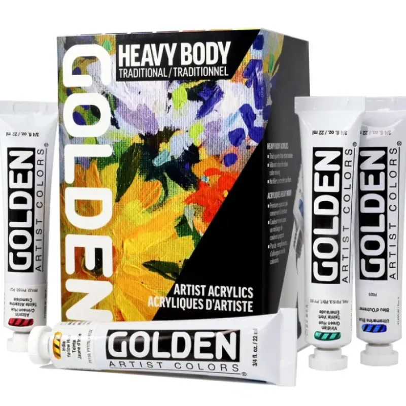 Shop All^Golden Heavy Body Traditional Set - Little Painter Art | Exploring the Endless Possibilities of Art