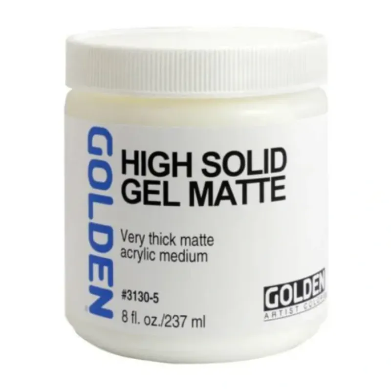 Brush^Golden High Solid Gel Matte 8oz - Little Painter Art | Exploring the Endless Possibilities of Art