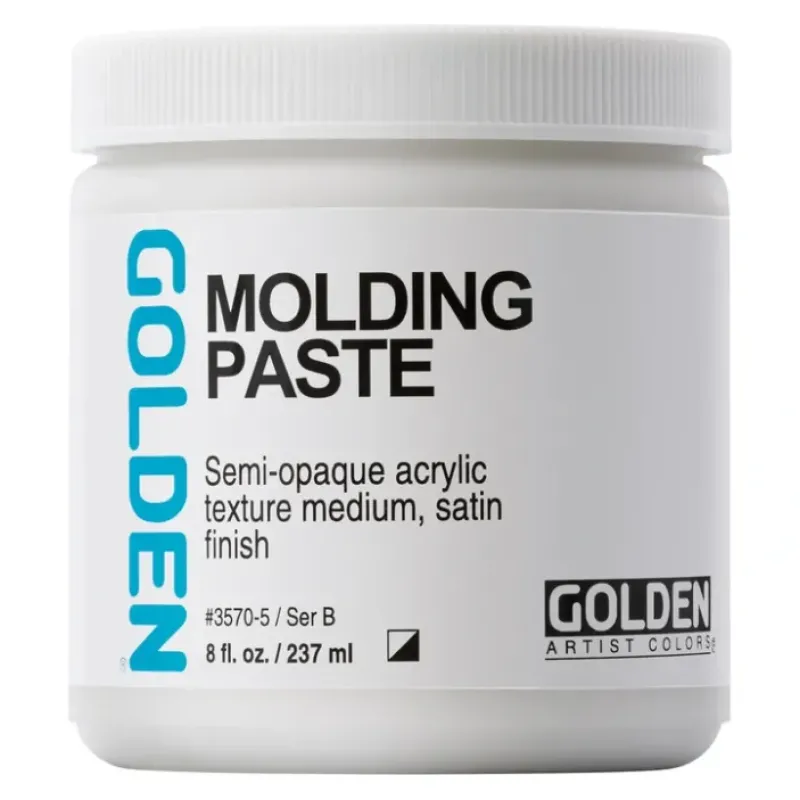 Shop All^GOLDEN Molding Paste - 237ml - Little Painter Art | Exploring the Endless Possibilities of Art