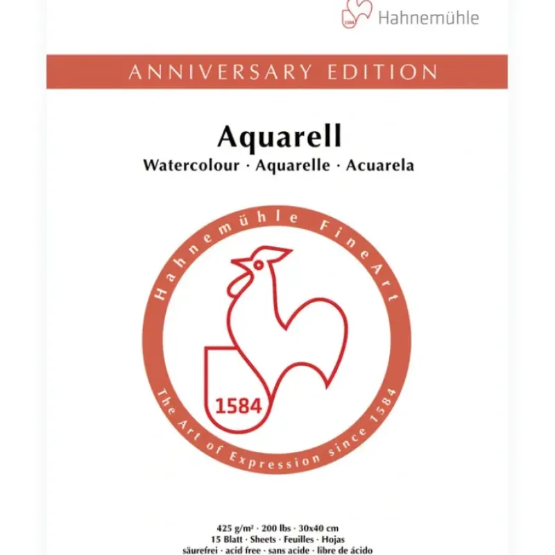 Shop All^Hahnemhle Aquarell Anniversary Edition Watercolour Paper - Little Painter Art | Exploring the Endless Possibilities of Art