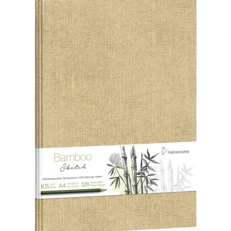 Shop All^Hahnemhle Bamboo Sketch Book A4 - 105gsm - 64 Pages - Little Painter Art | Exploring the Endless Possibilities of Art