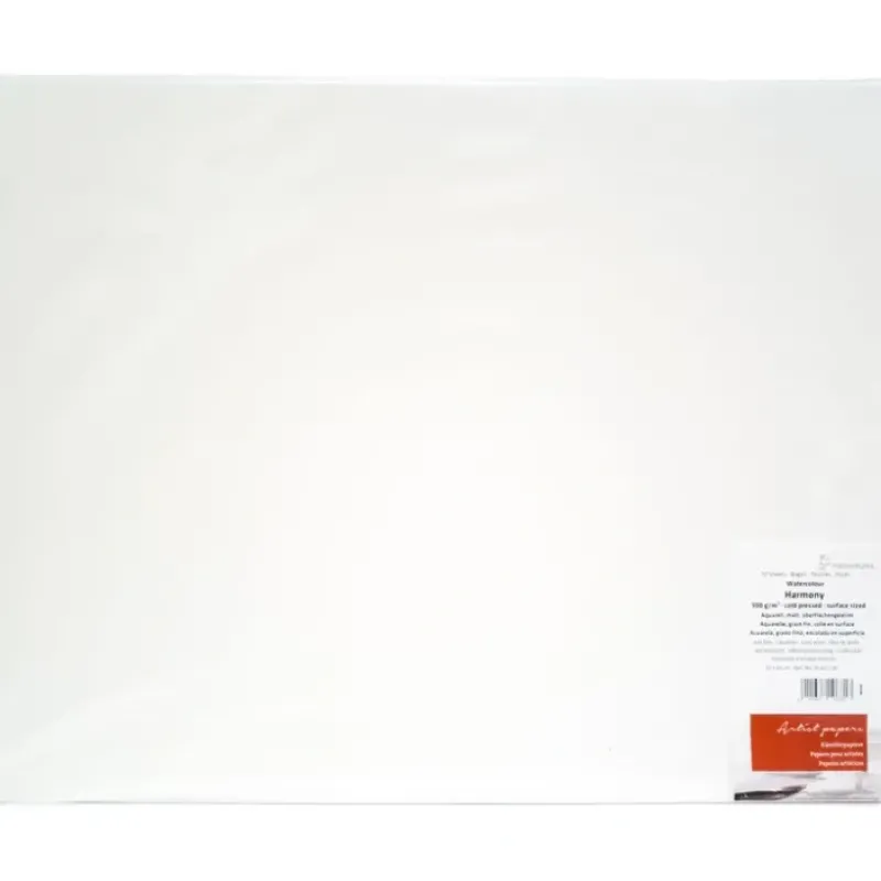 Shop All^Hahnemhle 'Harmony' Watercolour Sheets - 50 x 65 - Cold Pressed - 10 Sheets - 300gsm - Little Painter Art | Exploring the Endless Possibilities of Art