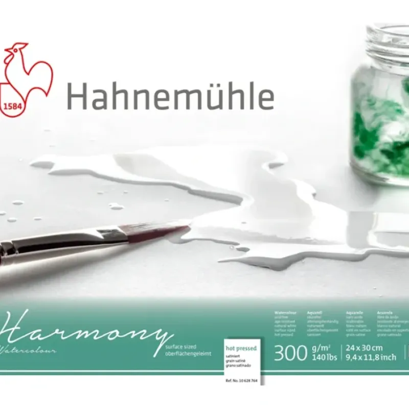 Shop All^Hahnemhle 'Harmony' Watercolour Blocks - HOT PRESSED - 300gsm - Little Painter Art | Exploring the Endless Possibilities of Art