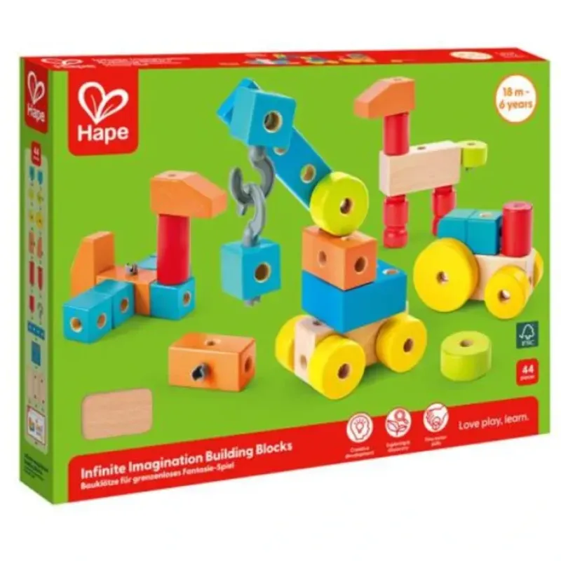 Shop All^Hape Infinite Imagination Building Blocks - Little Painter Art | Exploring the Endless Possibilities of Art