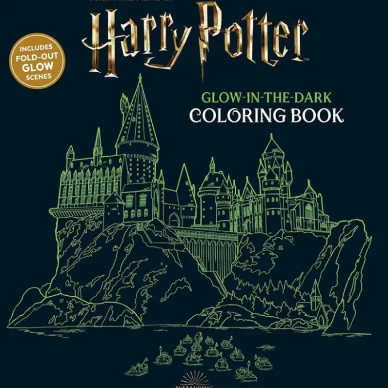 Shop All^Harry Potter Glow-in-the-Dark Colouring Book - Little Painter Art | Exploring the Endless Possibilities of Art
