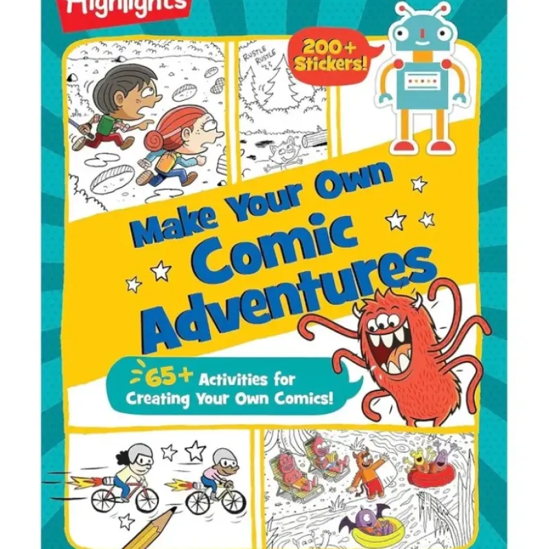 Hot^Highlights Make Your Own Comic Adventures - Little Painter Art | Exploring the Endless Possibilities of Art