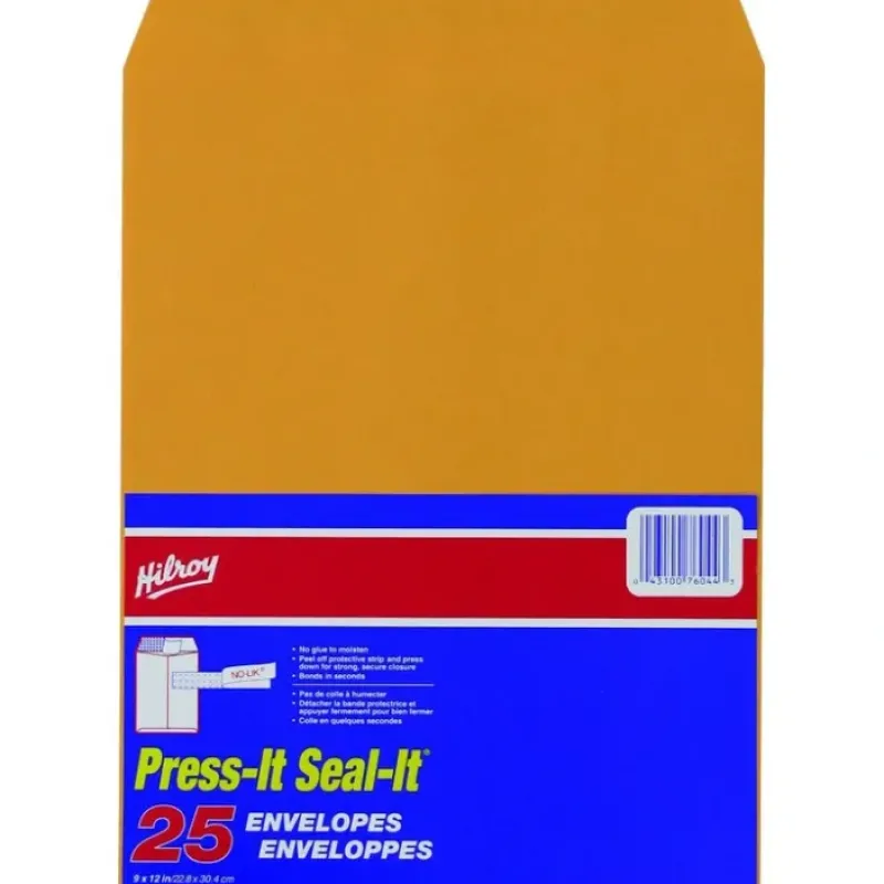 Shop All^Hilroy Press & Seal Envelopes 9"x12" 25pk - Little Painter Art | Exploring the Endless Possibilities of Art