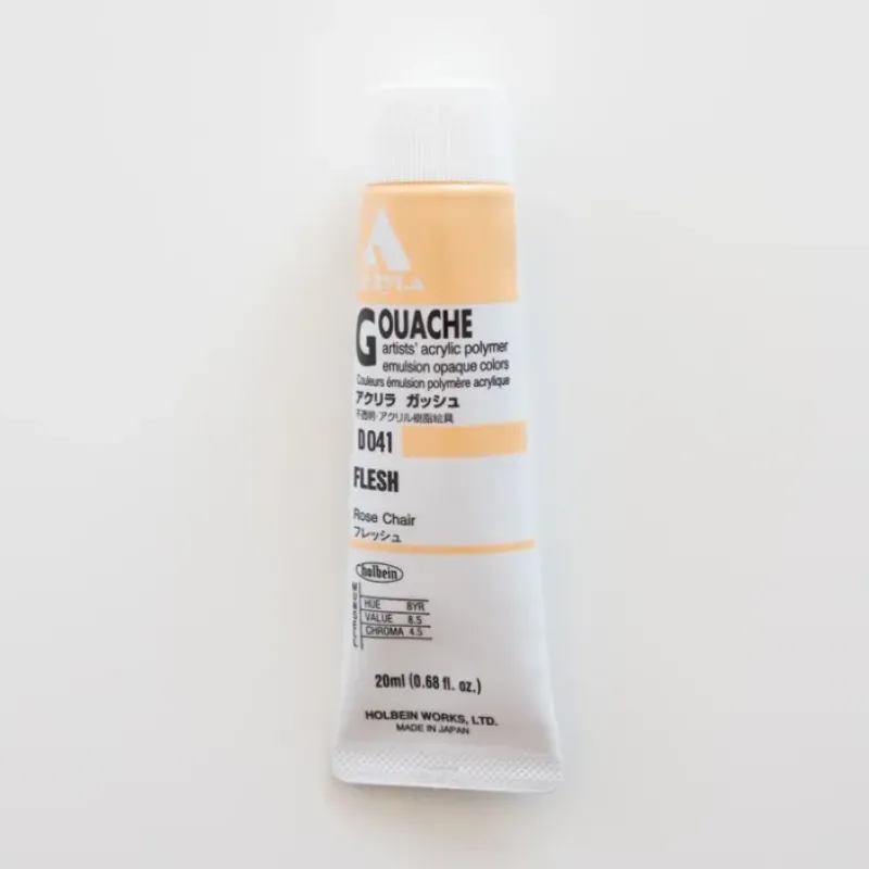 Shop All^Holbein Acryla Gouache D041 A 'Light Apricot' - Little Painter Art | Exploring the Endless Possibilities of Art