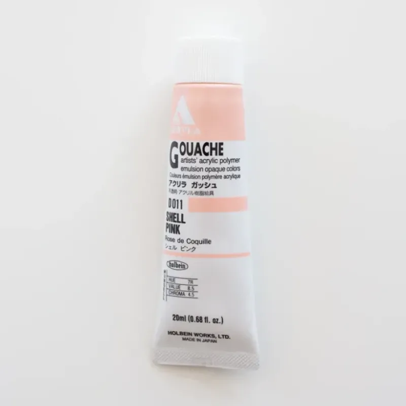 Shop All^Holbein Acryla Gouache D011 A 'Shell Pink' - Little Painter Art | Exploring the Endless Possibilities of Art