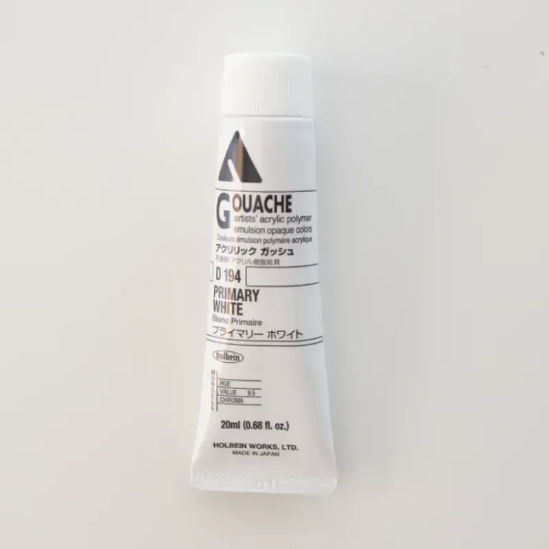 Shop All^Holbein Acryla Gouache D194 A 'Primary White' - Little Painter Art | Exploring the Endless Possibilities of Art