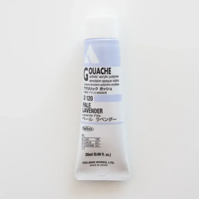 Shop All^Holbein Acryla Gouache D120 A 'Pale Lavender' - Little Painter Art | Exploring the Endless Possibilities of Art
