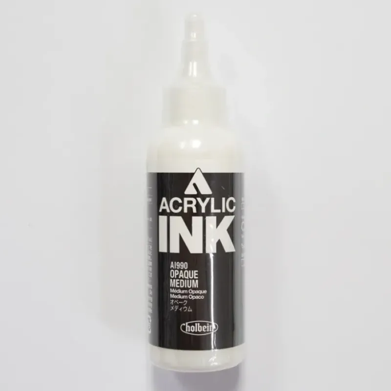 Canvas^Holbein Acrylic Ink AI990 Opaque Medium A 100ml - Little Painter Art | Exploring the Endless Possibilities of Art