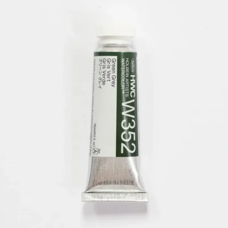 Pigment^Holbein Artists' Watercolor 15ml W352 Green Grey A - Little Painter Art | Exploring the Endless Possibilities of Art