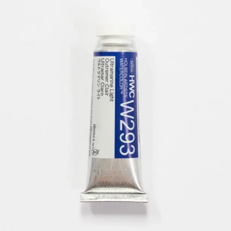Pigment^Holbein Artists' Watercolor 15ml W293 Ultramarine Light A - Little Painter Art | Exploring the Endless Possibilities of Art