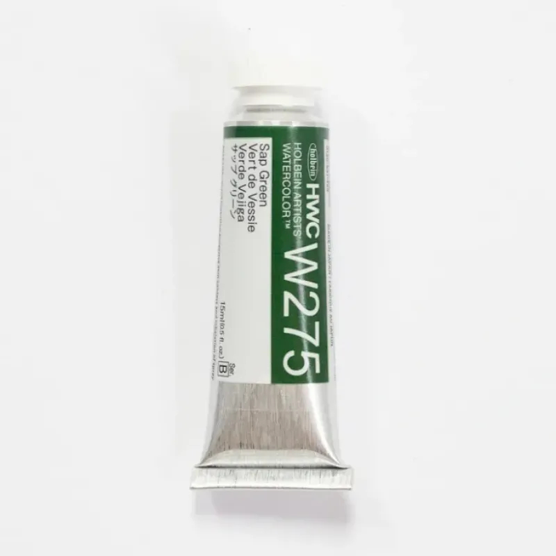 Pigment^Holbein Artists' Watercolor 15ml W275 Sap Green B - Little Painter Art | Exploring the Endless Possibilities of Art
