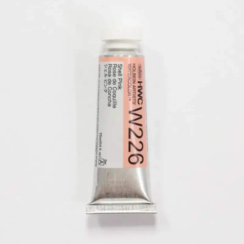 Pigment^Holbein Artists' Watercolor 15ml W226 Shell Pink A - Little Painter Art | Exploring the Endless Possibilities of Art