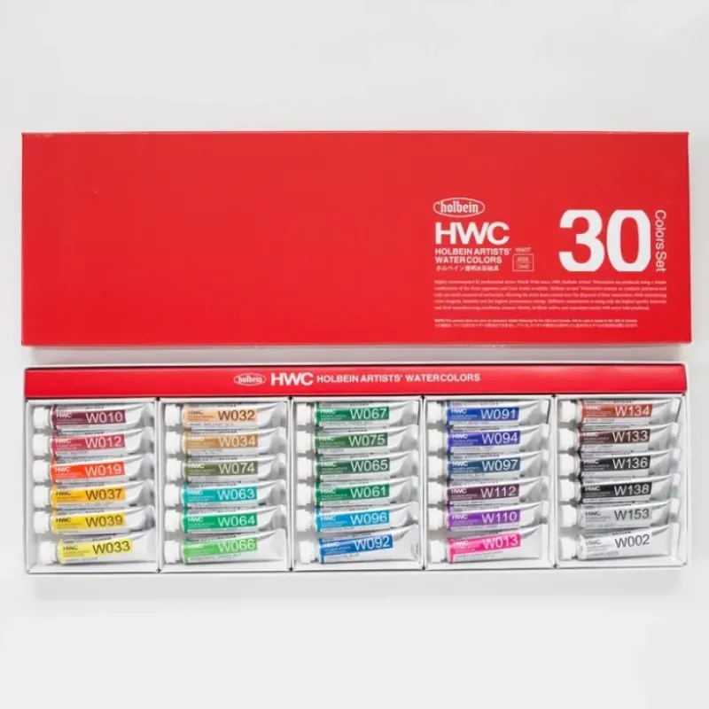 Pigment^Holbein Artists' Watercolor set 30 5ml - Little Painter Art | Exploring the Endless Possibilities of Art