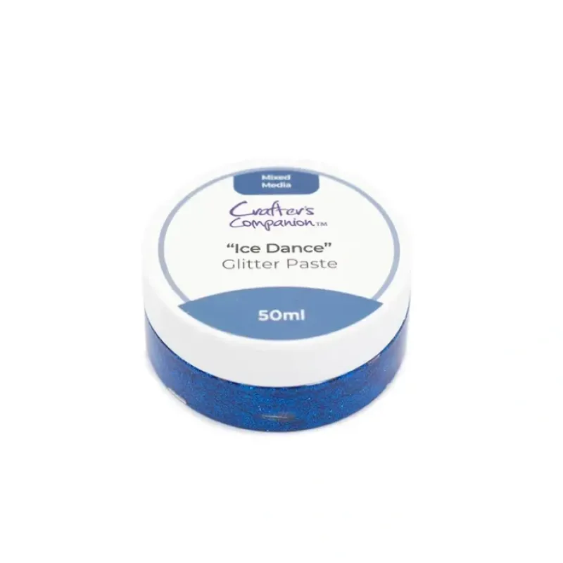 Canvas^Ice Dance Blue Glitter Paste - Little Painter Art | Exploring the Endless Possibilities of Art