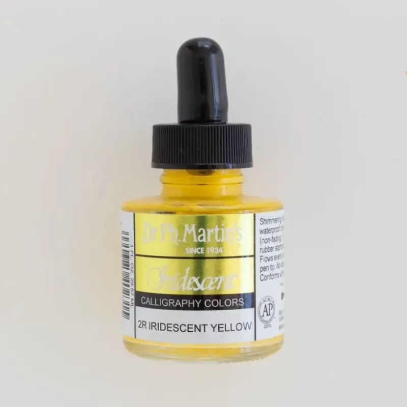 Pigment^Iridescent ink Dr. Ph. Martin's Yellow - Little Painter Art | Exploring the Endless Possibilities of Art