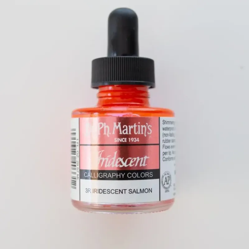 Pigment^Iridescent ink Dr. Ph. Martin's Iredescent Salmon - Little Painter Art | Exploring the Endless Possibilities of Art