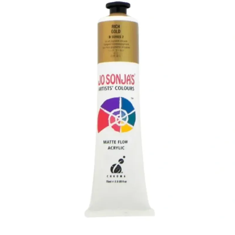 Canvas^Jo Sonja's Fine Artists' Matte Flow Acrylic Paints 75ml - Little Painter Art | Exploring the Endless Possibilities of Art
