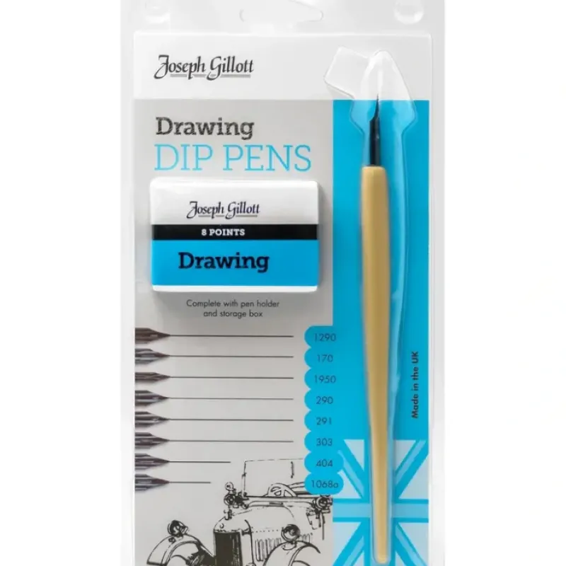 Shop All^Joseph Gillott Drawing Dip Pens - Little Painter Art | Exploring the Endless Possibilities of Art