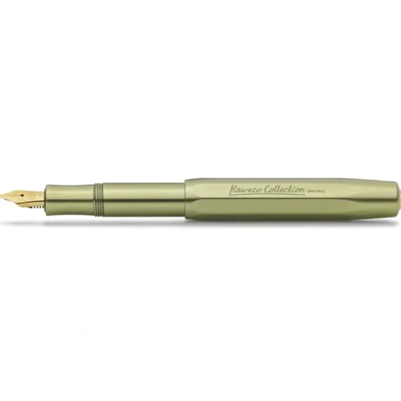 Hot^Kaweco AL Sport Fountain Pen, Limited Edition, Olivine, Medium Nib - Little Painter Art | Exploring the Endless Possibilities of Art