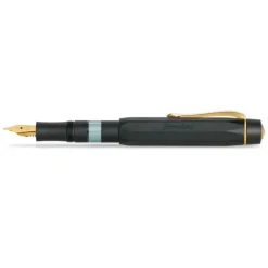 Shop All^Kaweco AL Sport Piston Fountain Pen, Black/Gold, Extra Fine Nib - Little Painter Art | Exploring the Endless Possibilities of Art