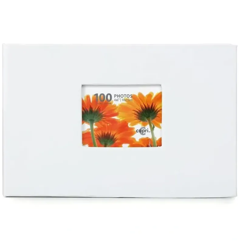 Shop All^Kiera Grace 100-Pocket Photo Album 4"x6" White - Little Painter Art | Exploring the Endless Possibilities of Art