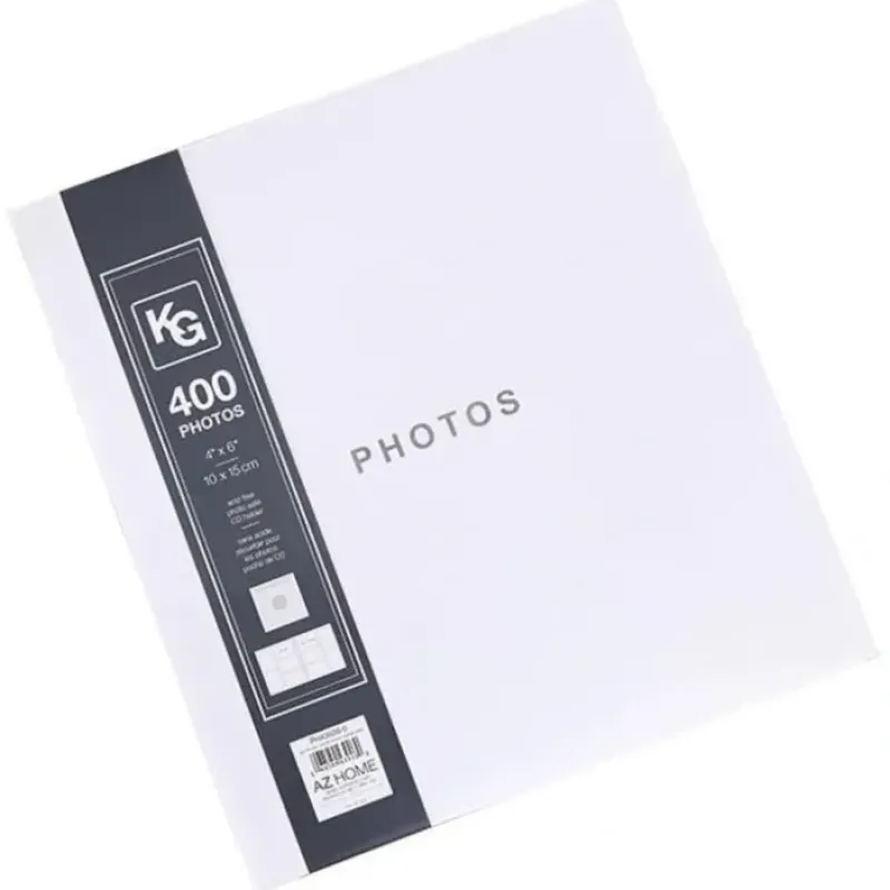 Shop All^Kiera Grace 400-Pocket Photo Album - White - Little Painter Art | Exploring the Endless Possibilities of Art