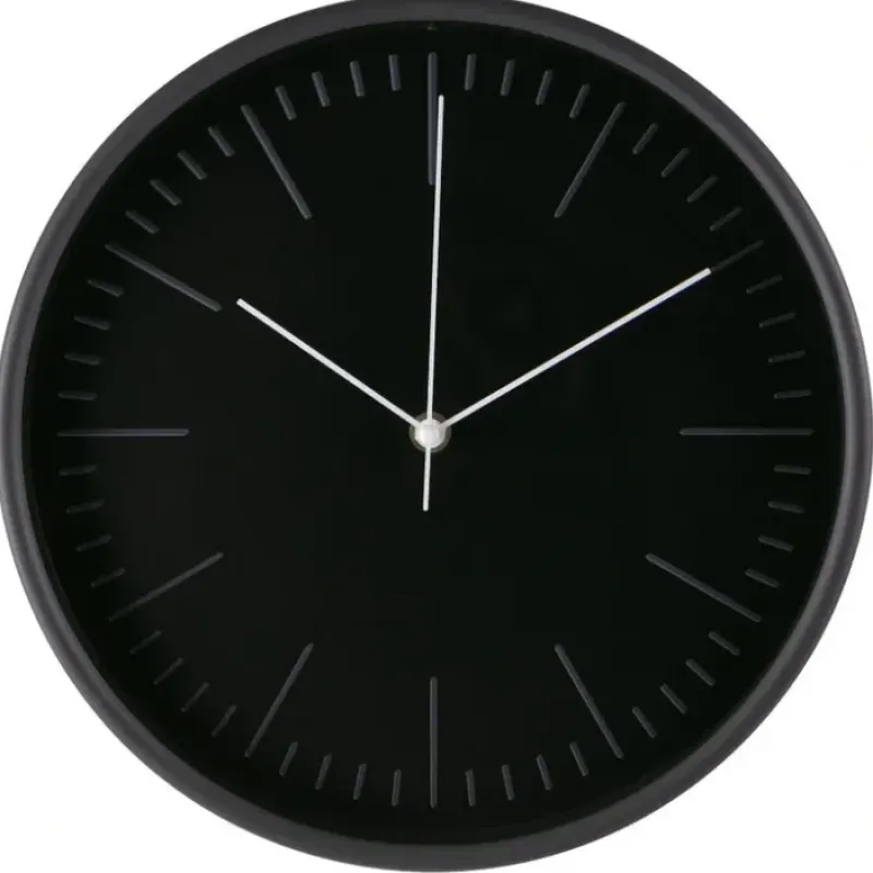 Shop All^Kiera Grace Warren Black 12" Wall Clock - Little Painter Art | Exploring the Endless Possibilities of Art