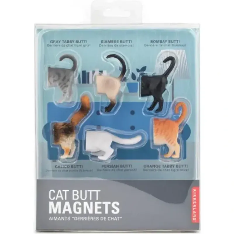 Shop All^Kikkerland Cat Butt Magnet Set of 6 - Little Painter Art | Exploring the Endless Possibilities of Art