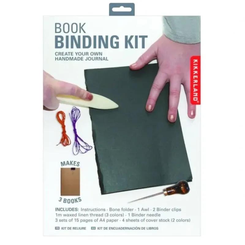 Shop All^Kikkerland Japanese Book-Binding Kit - Little Painter Art | Exploring the Endless Possibilities of Art