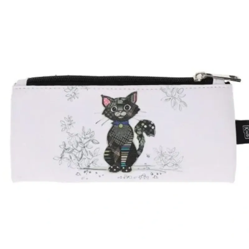 Shop All^Kiub Zipper Pouch - Black Cat - Little Painter Art | Exploring the Endless Possibilities of Art