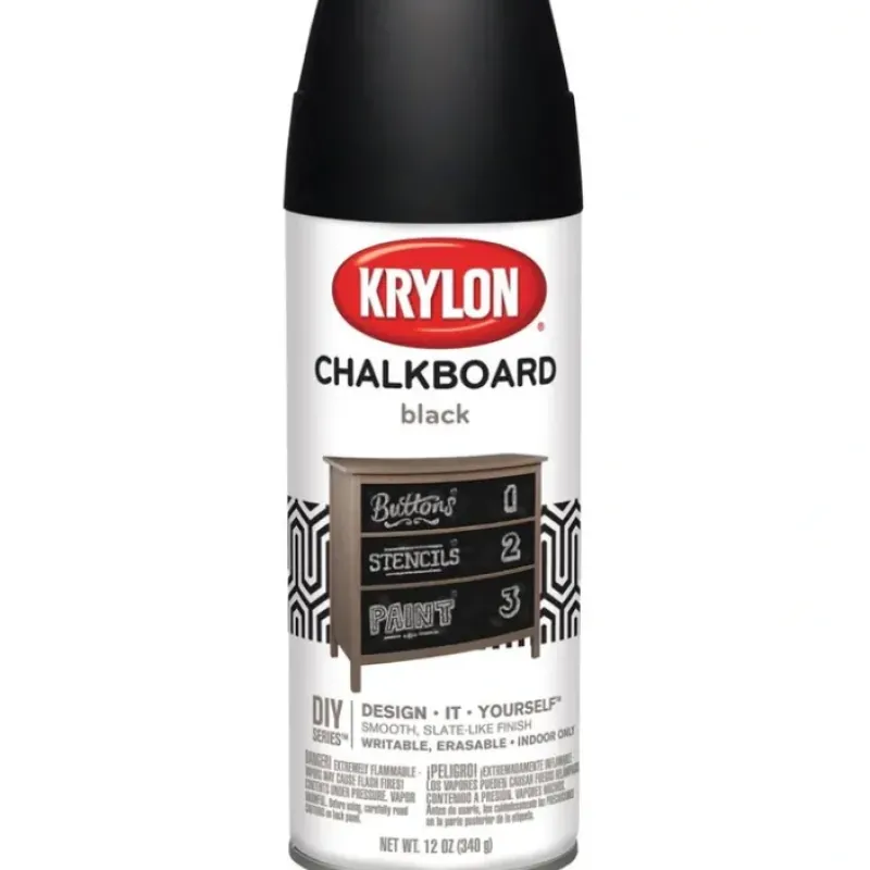 Shop All^Krylon Chalkboard Spray Paint Black - Little Painter Art | Exploring the Endless Possibilities of Art