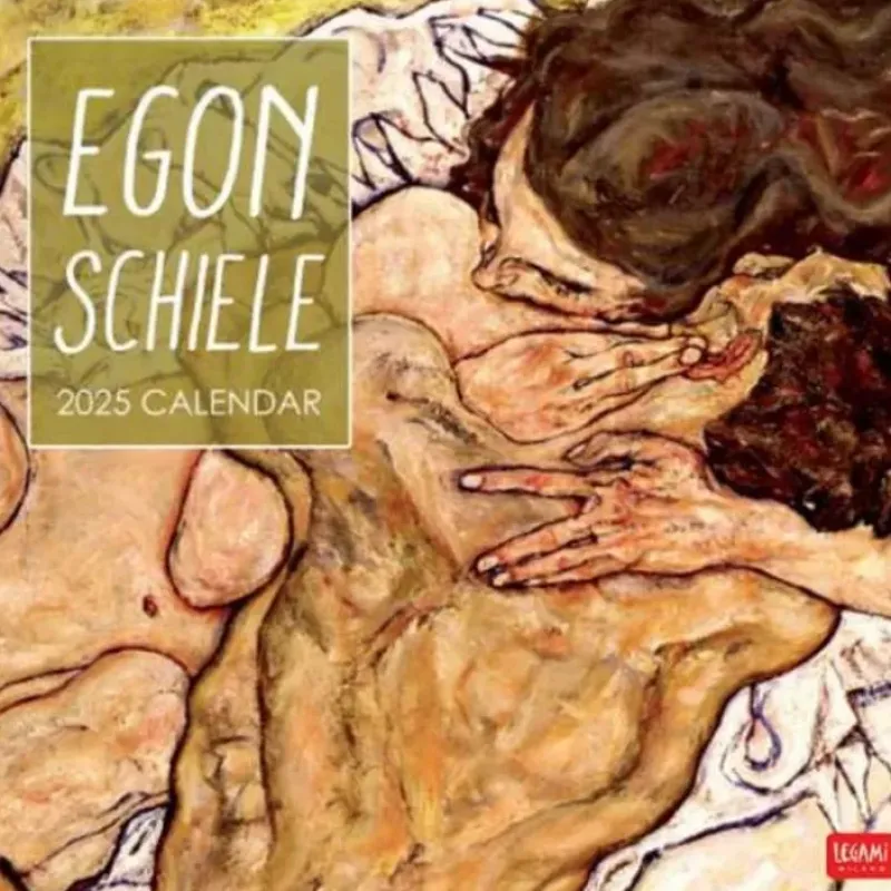 Hot^Legami 2025 Wall Calendar - Egon Schiele - Little Painter Art | Exploring the Endless Possibilities of Art