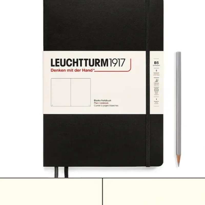 Hot^Leuchtturm1917 B5 Hardcover Composition Notebooks - Blank - Little Painter Art | Exploring the Endless Possibilities of Art