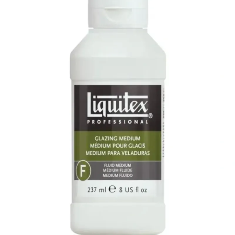 Brush^Liquitex Acrylic Fluid Medium - Glazing Medium - Little Painter Art | Exploring the Endless Possibilities of Art
