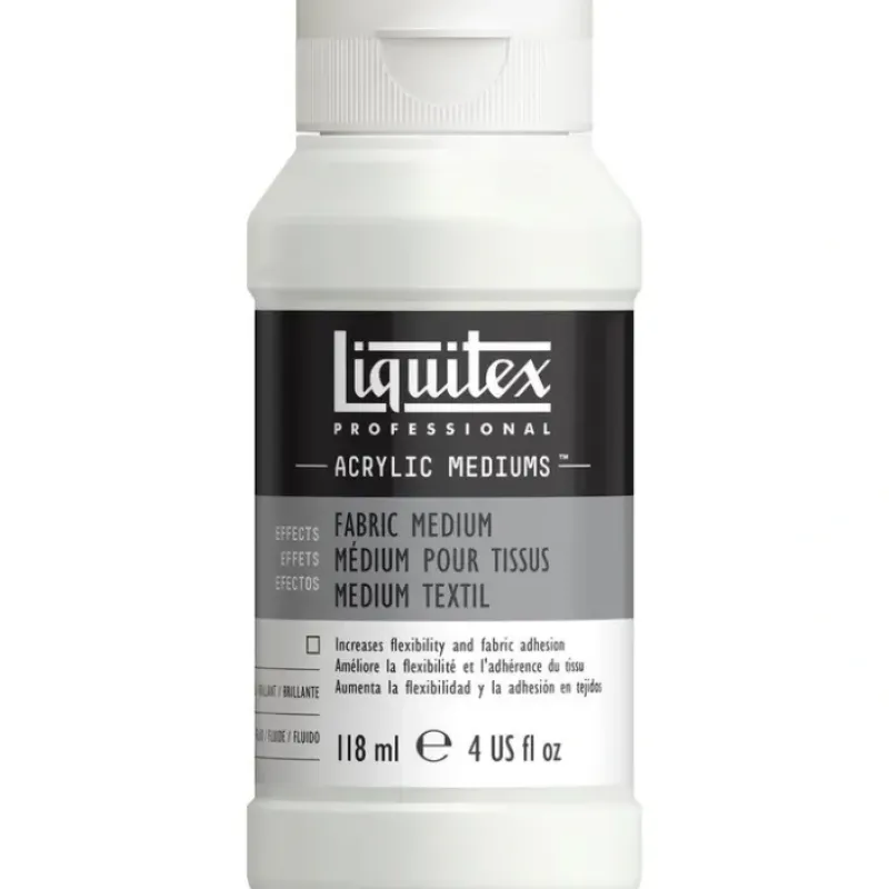 Canvas^Liquitex Professional Fabric Medium 4oz - Little Painter Art | Exploring the Endless Possibilities of Art
