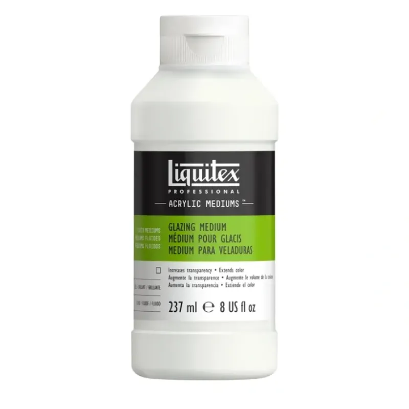 Brush^Liquitex Professional Glazing Medium - 237ml - Little Painter Art | Exploring the Endless Possibilities of Art
