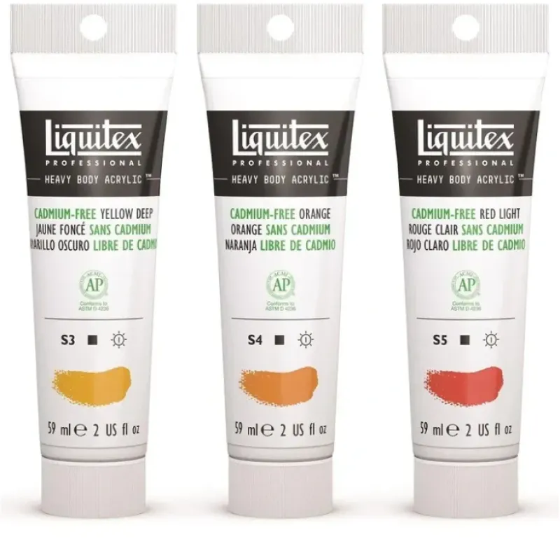 Pigment^Liquitex Professional Heavy Body Acrylic Paints - 59ml (2 oz) Page 1 - Little Painter Art | Exploring the Endless Possibilities of Art